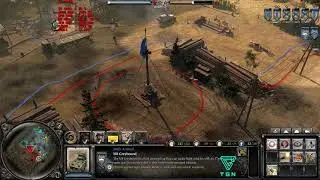 CoH 2 Point-Based 4vs4 USF,UKF vs OKW,GER #99 HD