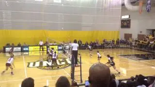 Julia's playing time Games 2&3 vs Alabama A&M