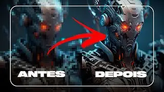 INTELIGÊNCIA ARTIFICIAL que aumenta a RESOLUÇÃO de suas imagens!
