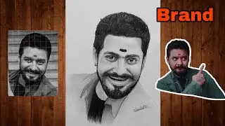 How to draw Hindustani bhau sketch 🇮🇳||Brand is brand one and only @hindustanibhau #hindustanibhau