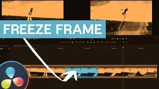 DaVinci Resolve 18 | Freeze Frame