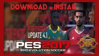 PES 2017 PTE Patch 2017 4.1 : Download & Install (UPDATE)