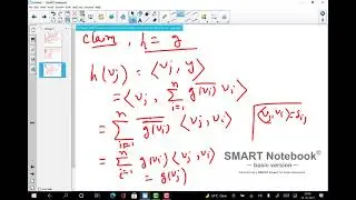 MA412, Lecture no 27 (Riesz representation and Adjoint of operators) by Tapas Chatterjee, IIT Ropar