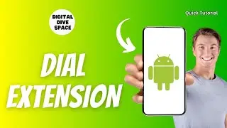 How to Dial Extension on Android