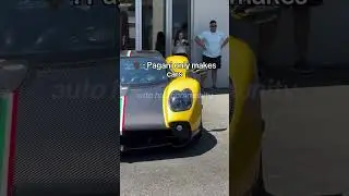 I thought Pagani only made cars 💀 #shorts #car #cars