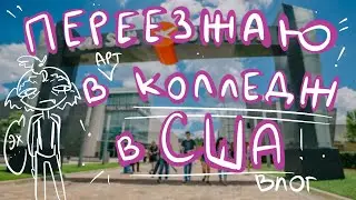 Переезжаю учиться в АРТ КОЛЛЕДЖ в США | влог