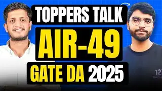 Toppers Talk | Anshuman Dangwal | AIR - 49 | GATE DA 2025 | Jay Bansal | The ML Hub