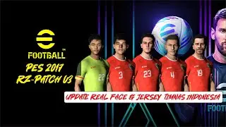 PES 2017 RZ PATCH V3 2024 Update Timnas INDONESIA