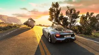 Car and Truck Crashes #02 - BeamNG Drive