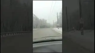 Погода в Крыму сегодня. Ангарский перевал ❄️ #крым