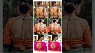 Most Beautiful Back Neck Blouse Designs//Designer Blouse Designs New