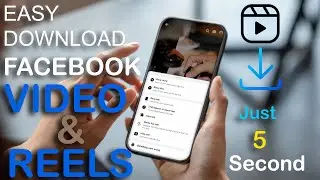 #howto Download Facebook Reals And Video in Mobile | Facebook Reels Download Kre | Private Video