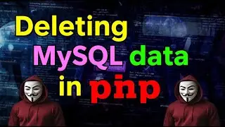 Deleting mysql data in php