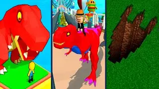 Dino Tycoon - 3D Building Game Gameplay - MAX LEVEL Gameplay All Levels Part 1