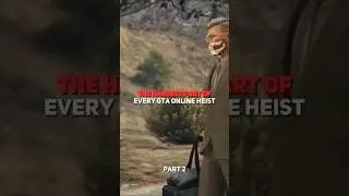 Hardest Parts Of GTA Online Heists Part 1 🔥 #shorts #gta #gtav