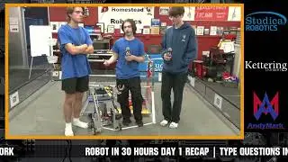 Using CENTERSTAGE Robot for INTO THE DEEP 4116 Volta Robotics Ri30H Day 1 Recap