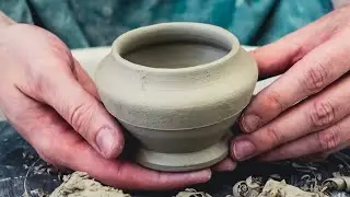 Throwing & Trimming 8 Bowls! Beginner Pottery Wheel