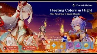 Fleeting Colors in Flight | Fireworks, Waverider, Lantern Riddles | Genshin Impact