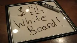 DIY: $1 Whiteboard