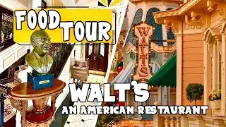 WALT'S an American Restaurant à DISNEYLAND PARIS !!!