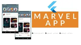 Flutter  ui | Marvel App -3