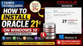 How to install oracle 21c on Windows 10 | Oracle database 21c download for windows