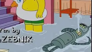 The Simpsons - Bender Cameo (2018)