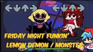 Friday night funkin'| Lemon Demon (with new icon)