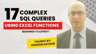 How to Write SQL Queries with Excel Functions