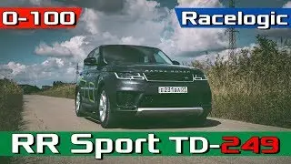 2018 Range Rover Sport TD V6 3.0 249hp 0-60 - Range Rover Sport acceleration, 1/4, launch control