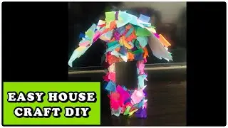 How To Make Easy Paper House For Kids / Nursery Craft Ideas / Paper Craft Easy / KIDS crafts