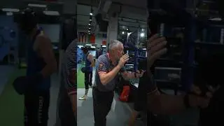 Тренировка сборной Санкт-Петербурга по боксу