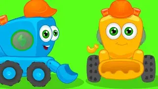 Синий трактор мультик учим цвета