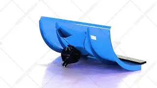 Нож-отвал НЕВА ННМ 3D обзор