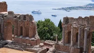 DAY 7 TAORMINA タオルミーナのギリシャ劇場とメインストリート Teatro Antoco#taormina
