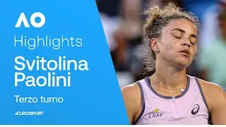 Svitolina-Paolini | EXTENDED HIGHLIGHTS | Australian Open 2025