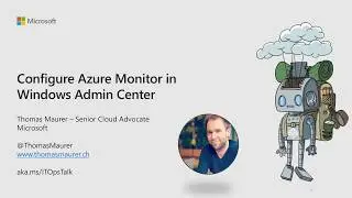 Connect Windows Server to Azure Monitor using Windows Admin Center