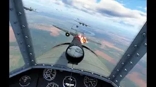 Истребитель Fokker D.21 против бомбардировщиков.