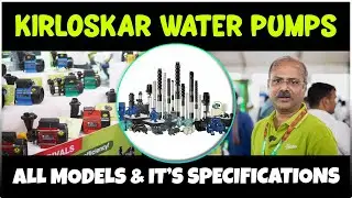ALL Kirloskar Water Pumps & Motors | Features & Specifications | Kirloskar Brothers Limited