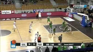 ABA Liga: Union Olimpija -  Partizan NIS (15.01.2017.)