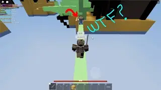 Imagine Doing THIS IN ROBLOX BEDWARS!!😂