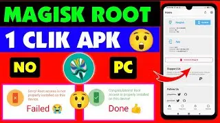 How To Magisk Root Any Android 11 12 10 9 8 Rooting 2024 | Without Pc Kingroot | Mkteasysu Github |