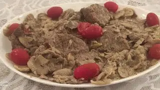 بنت باب الواد/ستيك بالفطر وصفة سهلة أكثر من هائلة و البنة ما نقولكمش بنينة بزاف رمضان 2024
