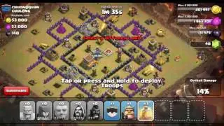 TOP TH 8 WAR BASE WITH WAR REPLAY 2016/2017