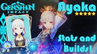 Ayaka Stats Skills and Constellations | Genshin Impact