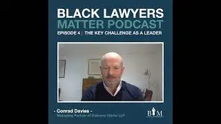 The key challenges as a leader - Conrad Davies