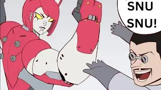The ultimate robot waifu gives you DEATH BY SNU SNU?! - comic dub