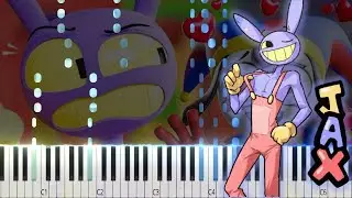 Digital Circus Slickback - EASY Piano Tutorial