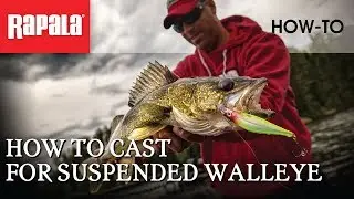 How to Cast for Suspended Walleye | Rapala Fishing Tips