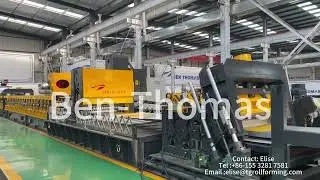 rollforming line for corrugation steel | Metal corrugated plate roll former